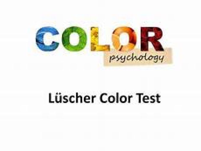 Formation au test des couleurs de Luscher session du 03/04 mai